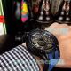 Top Graded Copy Roger Dubuis Black Bezel Blue Rubber Strap Watch (3)_th.jpg